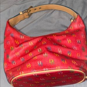 Vintage pink tote purse by dooney bourke purse